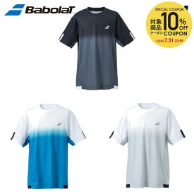 【10％OFFクーポン対象】バボラ Babolat テニスウェア ジュニア CLUB SHORT SLEEVE SHIRT JR 半袖Tシャツ BJG4340C 2024SS
