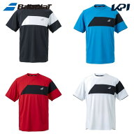 バボラ Babolat テニスウェア ユニセックス CLUB SHORT SLEEVE SHIRT ショートスリーブ 半袖Tシャツ BUG4…