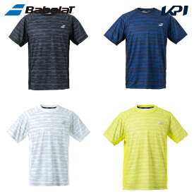 【全品10%OFFクーポン】バボラ Babolat テニスウェア ユニセックス CLUB SHORT SLEEVE SHIRT ショートスリーブ 半袖Tシャツ BUG4312C 2024SS