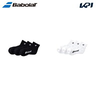 「3足組」バボラ Babolat テニスアクセサリー ユニセックス CLUB 3P SHORT SOCKS ショートソックス（3足…
