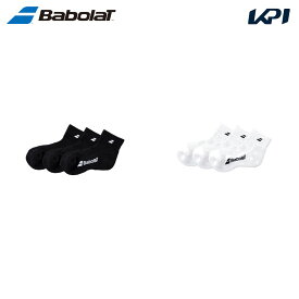 【全品10%OFFクーポン】バボラ Babolat テニスアクセサリー ユニセックス CLUB 3P SHORT SOCKS ショートソックス（3足セット） BUS4815C