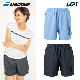 【全品10％OFFクーポン▼】バボラ Babolat テニスウェア レディース PURE DENIM-L SHORT PANTS ショートパンツ BWG4426 2024SS