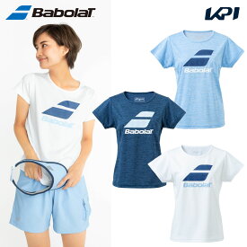 バボラ Babolat テニスウェア レディース PURE SHORT SLEEVE SHIRT 半袖Tシャツ BWP4526 2024SS