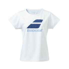 バボラ Babolat テニスウェア レディース PURE SHORT SLEEVE SHIRT 半袖Tシャツ BWP4526 2024SS