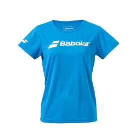 バボラ Babolat テニスウェア レディース CLUB SHORT SLEEVE SHIRT ショートスリーブ 半袖Tシャツ BWP4530C 2024SS