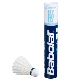 『即日出荷』バボラ Babolat バドミントン シャトルコック ハイブリッドシャトルコック HYBRID SHUTTLE 10ダース 551028