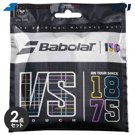 【10％OFFクーポン対象】【2個セット】バボラ Babolat テニスガット・ストリング Touch VS 12M 150 years タッチ VS バボラストリング誕生150周年限定パッケージ 201033