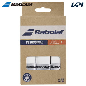 「ポスト投函便で送料無料」バボラ Babolat テニスグリップテープ VS ORIGINAL x 12 VSオリジナルX 12 (12本入) オーバーグリップ 654015