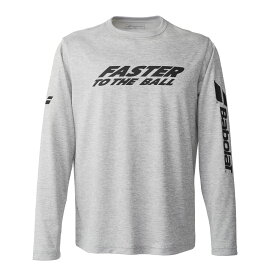 バボラ Babolat テニスウェア ユニセックス PURE LONG SLEEVE SHIRT 長袖シャツ BUP5503 2025SS