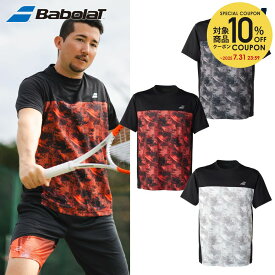 バボラ Babolat テニスウェア ユニセックス PURE SHORT SLEEVE SHIRT 半袖Tシャツ BUP5505 2025SS