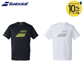 【10％OFFクーポン対象】バボラ Babolat テニスウェア ユニセックス PLAY SHORT SLEEVE SHIRT ショートスリーブシャツ プラクティストップ BUP6505 2026SS