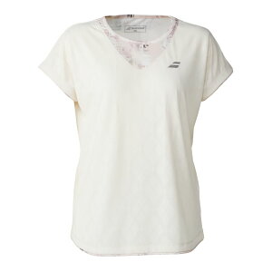 o{ Babolat ejXEFA fB[X PURE SHORT SLEEVE SHIRT LOOSE FIT TVc BWG5324 2025SS