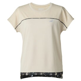 バボラ Babolat テニスウェア レディース PURE SHORT SLEEVE SHIRT ゲームシャツ ショートスリーブシャツ 半袖シャツ BWP5574 2025FW