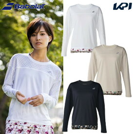 バボラ Babolat テニスウェア レディース PLAY LONG SLEEVE SHIRT LOOSE FIT ロングスリーブシャツ ルーズフィット BWP6523 2026SS