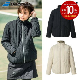 【10%OFFクーポン対象】バボラ Babolat テニスウェア レディース VS PADDED JACKET パデッドジャケット BWT5170 2025FW