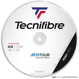 【全品10％OFFクーポン▼】「あす楽対応」テクニファイバー Tecnifibre テニスガット・ストリング ICE CODE アイスコード 200mロール 1.30mm TFR422 TFSR402『即日出荷』