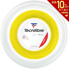 テクニファイバー Tecnifibre テニスガット・ストリング HDMX 1.35mm 200mロール YELLOW TFR307 TFSR300
