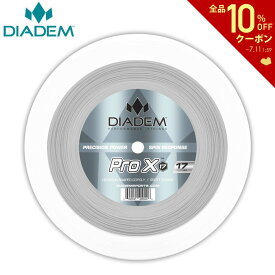 ダイアデム DIADEM テニスガット・ストリング Pro X プロ エックス 16L 200mロール DIA-TFA018