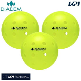 『即日出荷』ダイアデム DIADEM ピックルボール ボール POWER PICKLEBALL 3PK パワー 3個入 TPB001