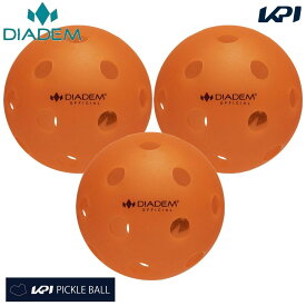 『即日出荷』ダイアデム DIADEM ピックルボール ボール POWER PICKLEBALL INDOOR 3PK パワー インドア 3個入 TPB005