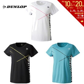 【全品10％OFFクーポン▼】ダンロップ DUNLOP テニスウェア レディース ゲームシャツ DAP-1220W 2022SS 『即日出荷』【KPIタイムセール】