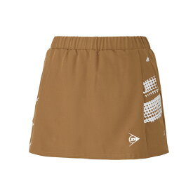 【全品10％OFFクーポン】ダンロップ DUNLOP テニスウェア レディース スカート DAK2493W 2024FW