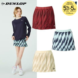 【全品10％OFFクーポン】ダンロップ DUNLOP テニスウェア レディース キュロット DAK2594W 2025FW