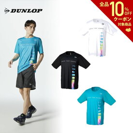 【全品10％OFFクーポン▼】ダンロップ DUNLOP テニスウェア ユニセックス Tシャツ DAL-8401 2024SS