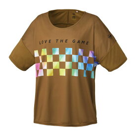 ダンロップ DUNLOP テニスウェア レディース オーバーサイズTシャツ DAL-8420W 2024SS「ウェアータイムセール」