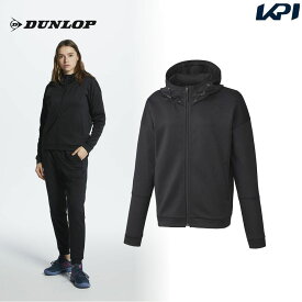 【全品10％OFFクーポン▼】ダンロップ DUNLOP テニスウェア レディース フードスエットシャツ DAN3360W 2023FW