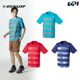ダンロップ DUNLOP テニスウェア ユニセックス ゲームシャツ DAP-1401 2024SS