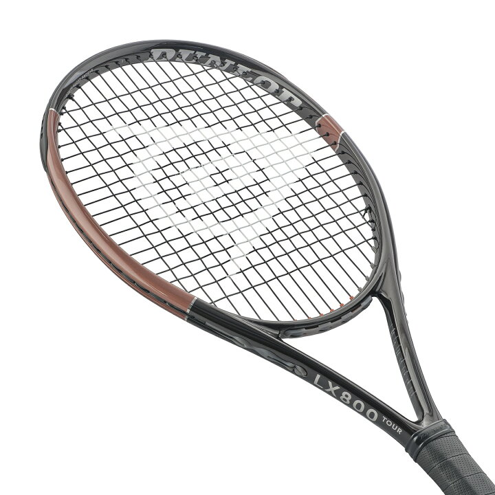 楽天市場】ダンロップ DUNLOP テニスラケット LX800TOUR ブラウン エル 