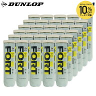 【全品10％OFFクーポン】『即日出荷』DUNLOP（ダンロップ）「FORT（フォート）[4個入]1箱（30缶/120球）…
