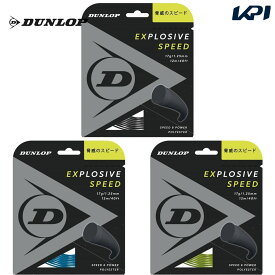 ダンロップ DUNLOP テニスガット・ストリング EXPLOSIVE SPEED エクスプロッシブ・スピード 単張 12m DST11021