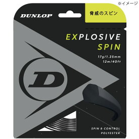 ダンロップ DUNLOP テニスガット・ストリング EXPLOSIVE SPIN エクスプロッシブ・スピン 単張 12m DST11001