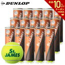 【365日出荷】「あす楽対応」DUNLOP(ダンロップ)「St.JAMES(セントジェームス) 1箱（15缶/60球)」テニスボール 『即日…