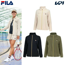 【全品10％OFFクーポン▼】フィラ FILA テニスウェア レディース トラックジャケット VL2723 2023FW