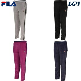 【全品10％OFFクーポン▼】フィラ FILA テニスウェア レディース ロングパンツ VL2731 2023FW