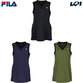 【全品10％OFFクーポン▼】フィラ FILA テニスウェア レディース ジャンパースカート VL2735 2023FW