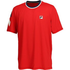 「あす楽対応」フィラ FILA テニスウェア メンズ SHORT SLEEVE ショートスリーブゲームシャツ KPI限定モデル FBM5053 2023FW 『即日出荷』