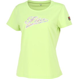 フィラ FILA テニスウェア レディース アップリケTシャツ VL2808 2024SS