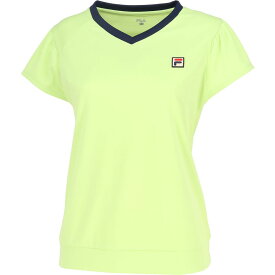 【全品10％OFFクーポン▼】フィラ FILA テニスウェア レディース ゲームシャツ VL2821 2024SS