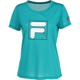 フィラ FILA テニスウェア レディース グラフィックTシャツ VL2880 2024SS 6月上旬発売予定※予約