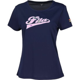 フィラ FILA テニスウェア レディース アップリケTシャツ VL2926 2024FW