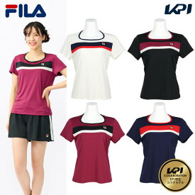 『即日出荷』【別注数量限定】フィラ FILA テニスウェア レディース ゲームシャツ KPI限定モデル VL2759 2023FW