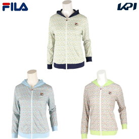 フィラ FILA テニスウェア レディース フルジップパーカー VL2805 2024SS