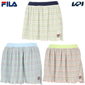 フィラ FILA テニスウェア レディース スコート VL2810 2024SS