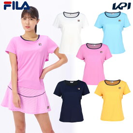 フィラ FILA テニスウェア レディース ゲームシャツ VL2843 2024SS