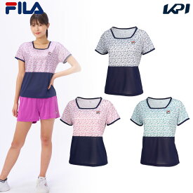 フィラ FILA テニスウェア レディース ゲームシャツ VL2871 2024SS