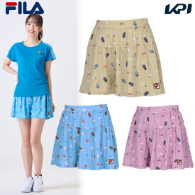 フィラ FILA テニスウェア レディース キュロットパンツ VL2913 2024FW